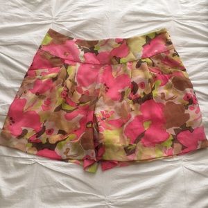 Floral Print Silky Shorts - Perfect for Summer!